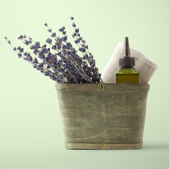 Green Wooden Basket
