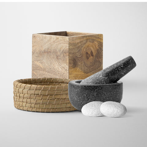 Metal Basket Pot
